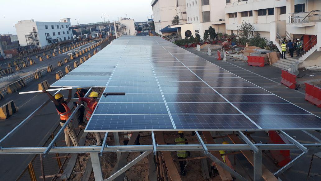 48kw-Parking Shed-Karachi