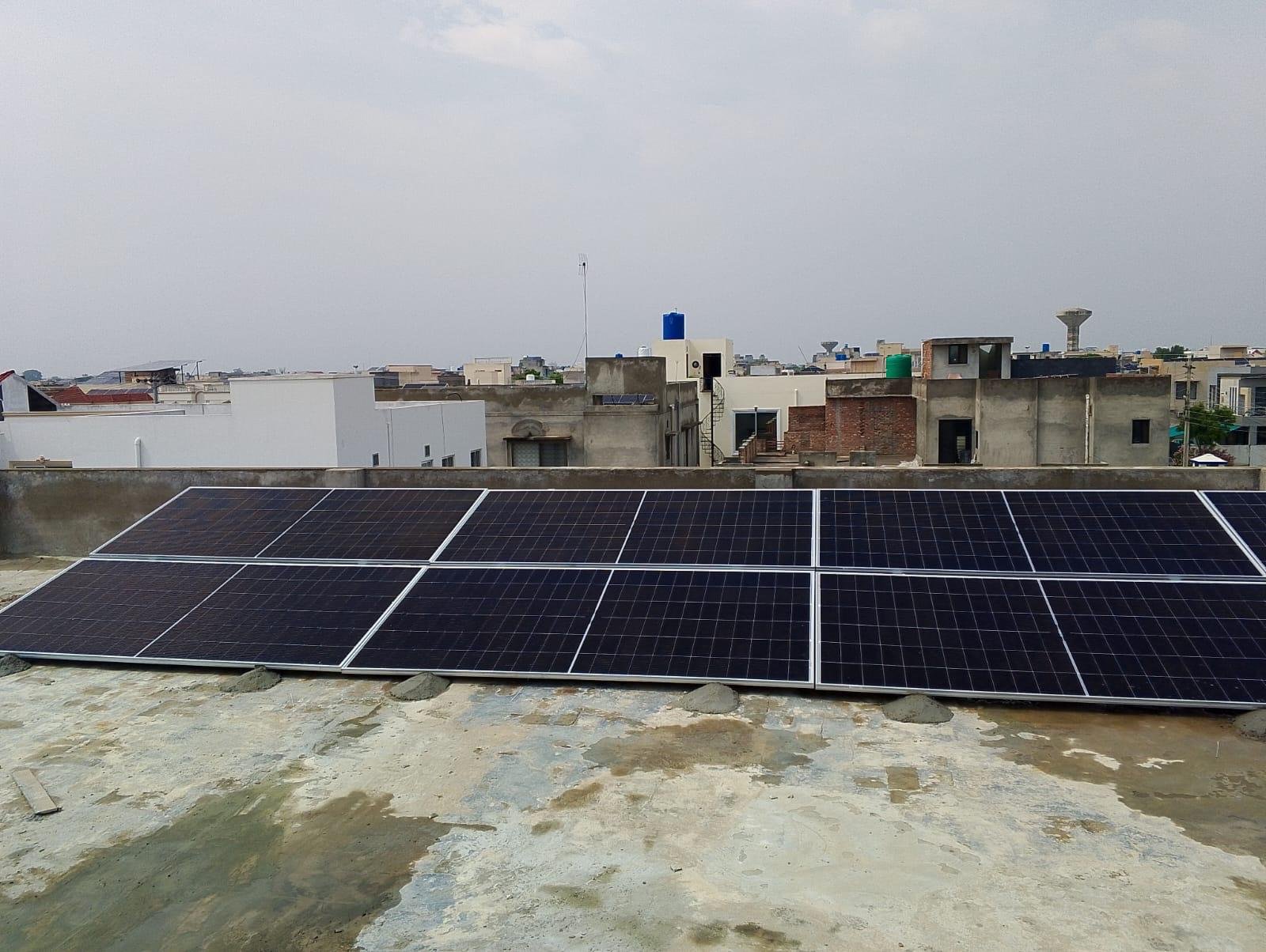 6kw Hybrid Solar System Installation