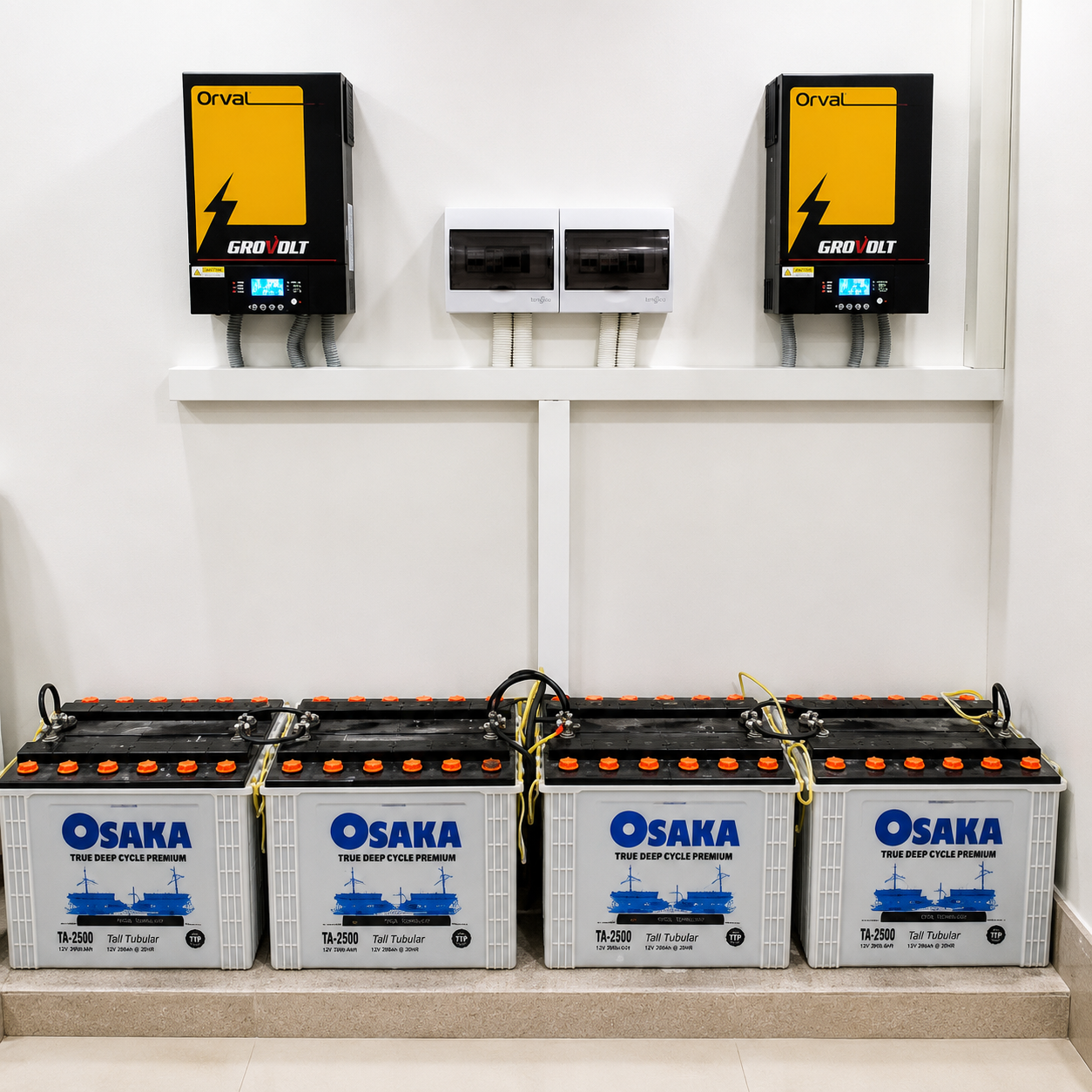 12kW Hybrid Solar System Installation, lhr