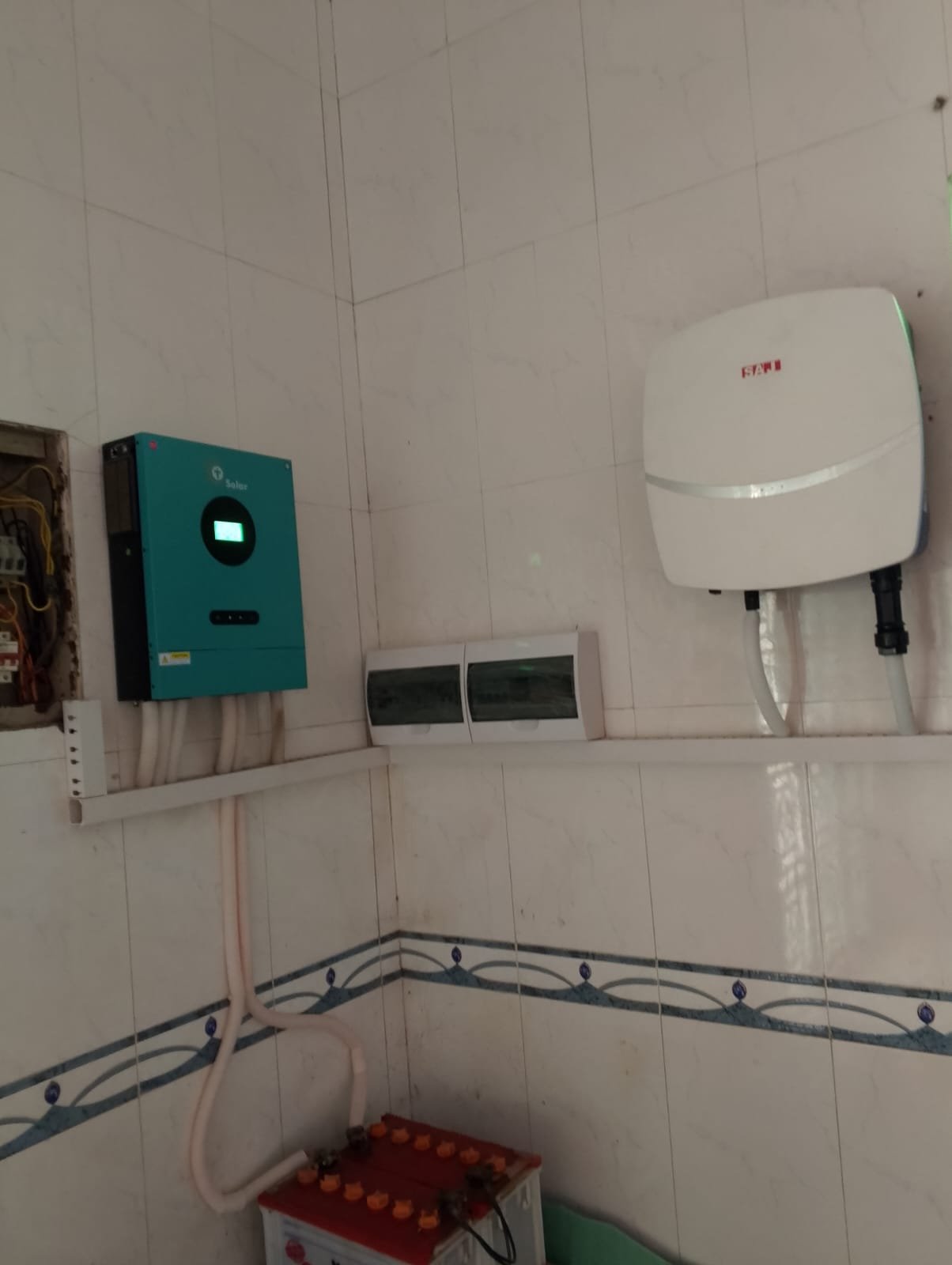 14kW Hybrid and On Grid Solar System Installation in Shakargarh
